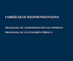 Librillo 38. Currículos redimensionados. Programa de Administración de Empresas y Contaduría Pública