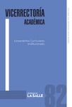 Librillo 82. Lineamientos Curriculares Institucionales by Universidad de La Salle. Vicerrectoría Académica